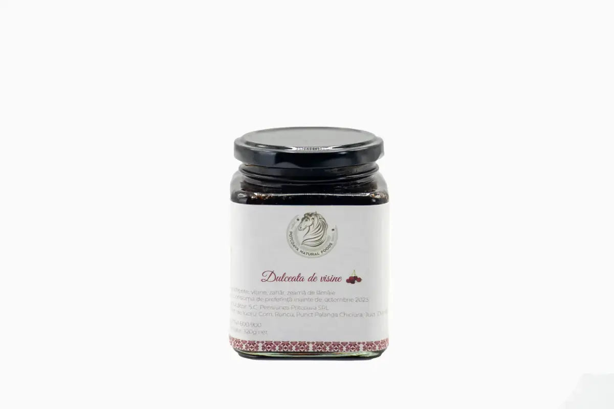 Dulceață de Vișine - 320gr Hrană de la Munte