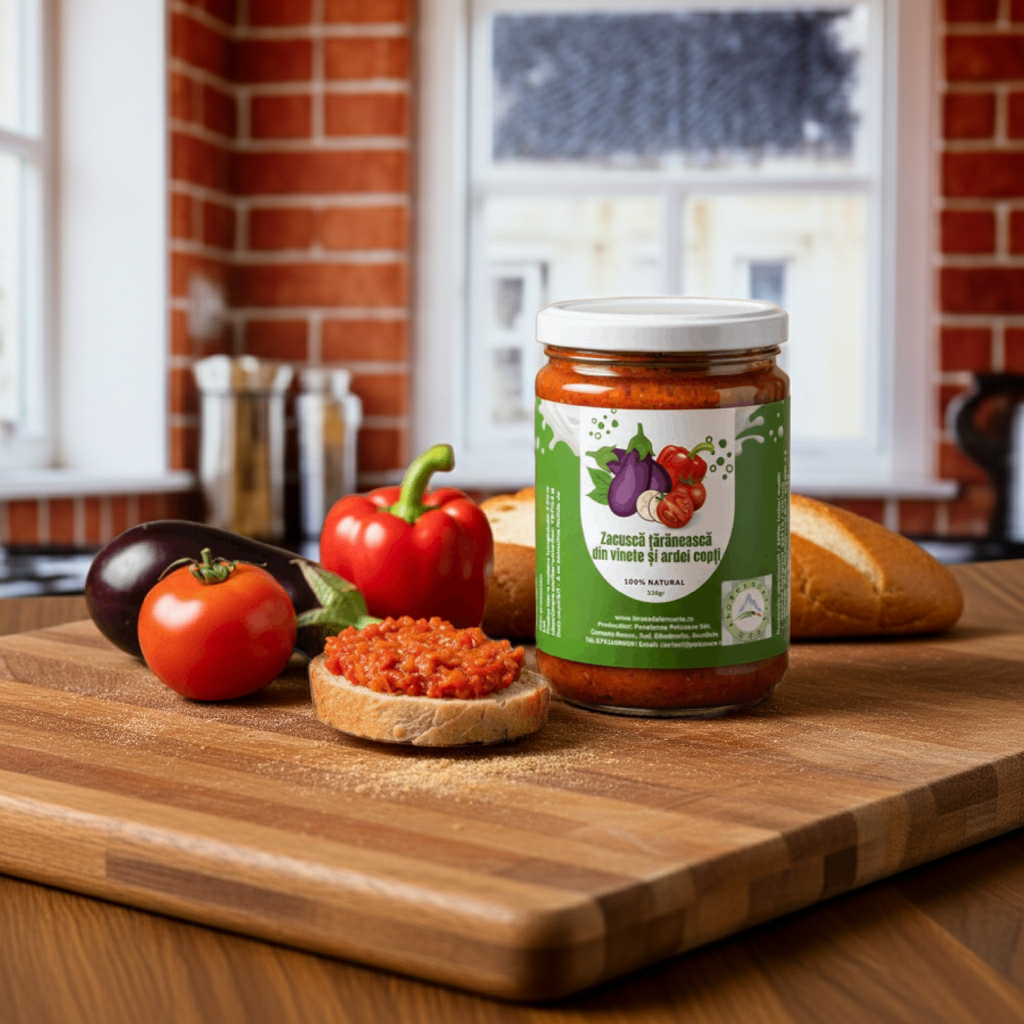 Zacuscă de Casă – Gustul Autentic al Tradiției - 350 gr