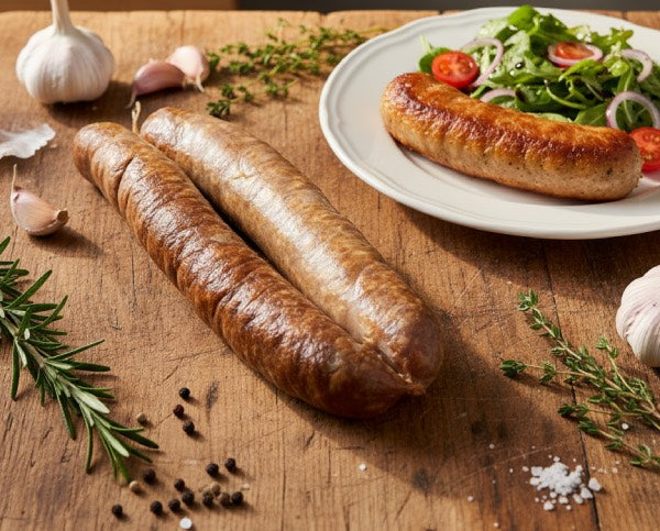 Cârnați proaspeți tradiționali porc și capră